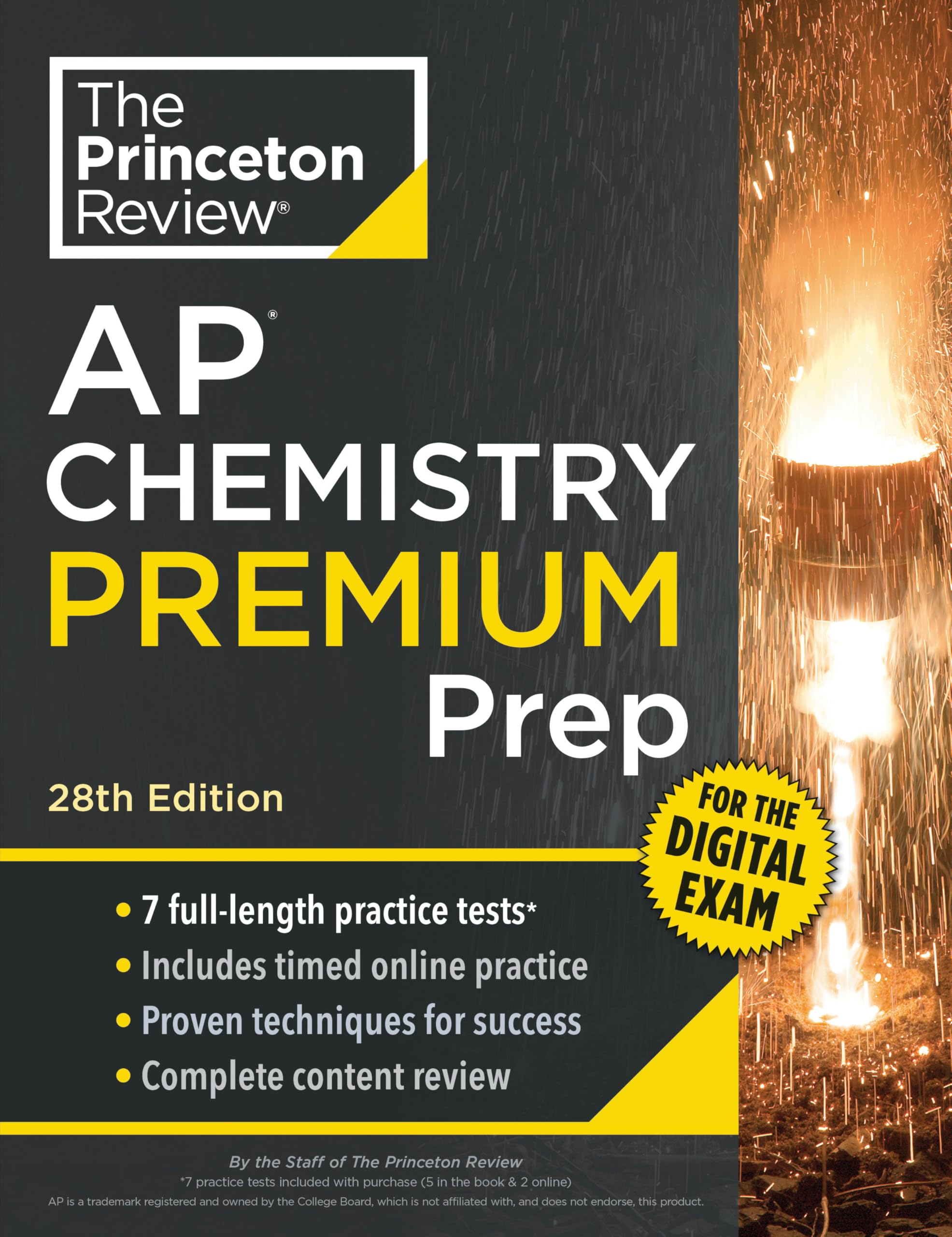 Princeton Review AP Chemistry Premium Prep, 28th Edition: 7 Practice Tests + Digital Practice Online + Content Review (College Test Preparation, Ap Premium)