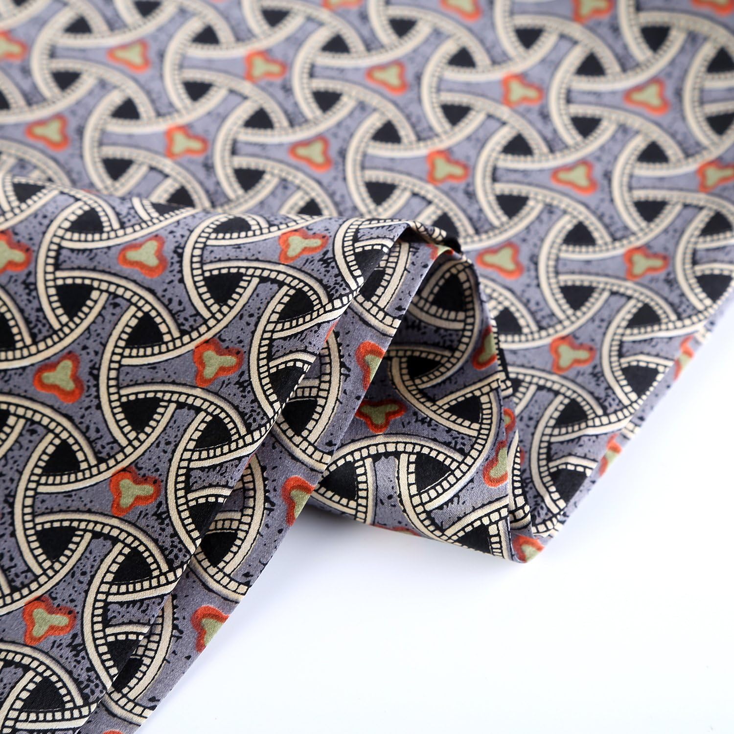 Long Charmeuse Satin Silk Scarf for Men - Image 4