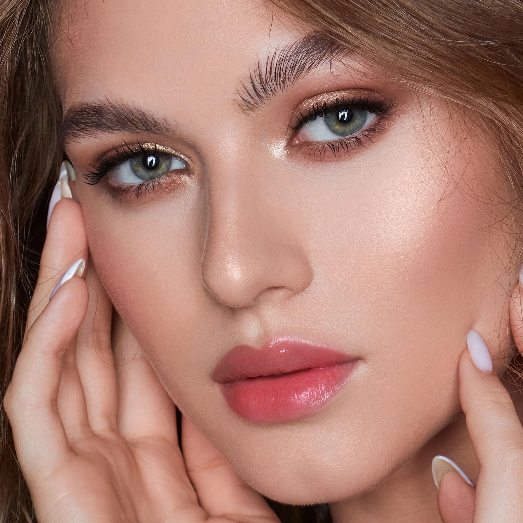 Lippenstift, feuchtigkeitsspendend, 3 Stück, intensives Rosa, feuchtigkeitsspendend, mittlere Deckkraft, langanhaltender Lipgloss, für trockene Lippen, DM65/89/96