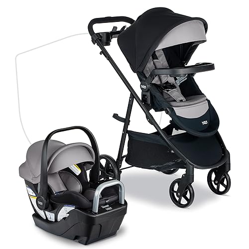 Britax Willow Brook S+ Sistema de viaje para bebĂ©, asiento de automĂłvil infantil y cochecito combinado con base alpina, tecnologĂa ClickTight, Britax Willow Brook S+ Sistema de viaje para bebĂ©, asiento de automĂłvil infantil y cochecito combinado con base alpina, tecnologĂa ClickTight,