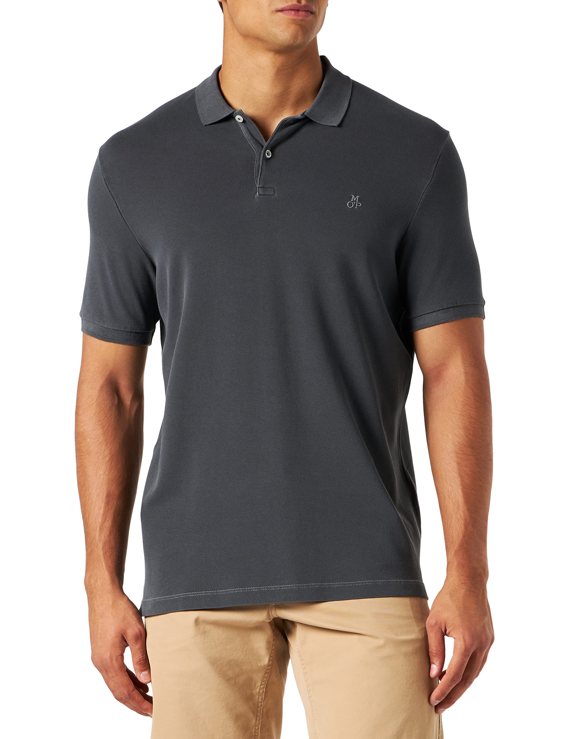 Marc O'Polo Herren Kurzarm-Poloshirt mit Stretch-Anteil Shaped Fit