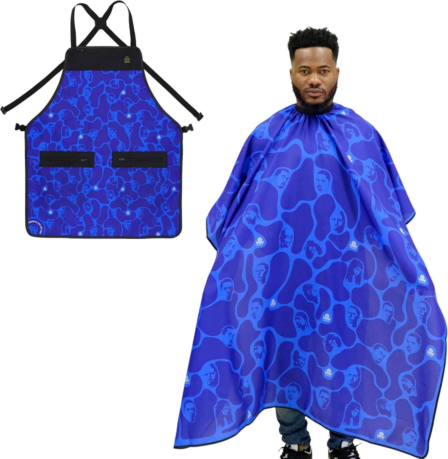 King Midas Hair Stylist Cape Professional Barber Cape