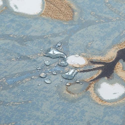 Miniatura 10 de DS Bath Silhouette cortina de regadera de tela impermeable