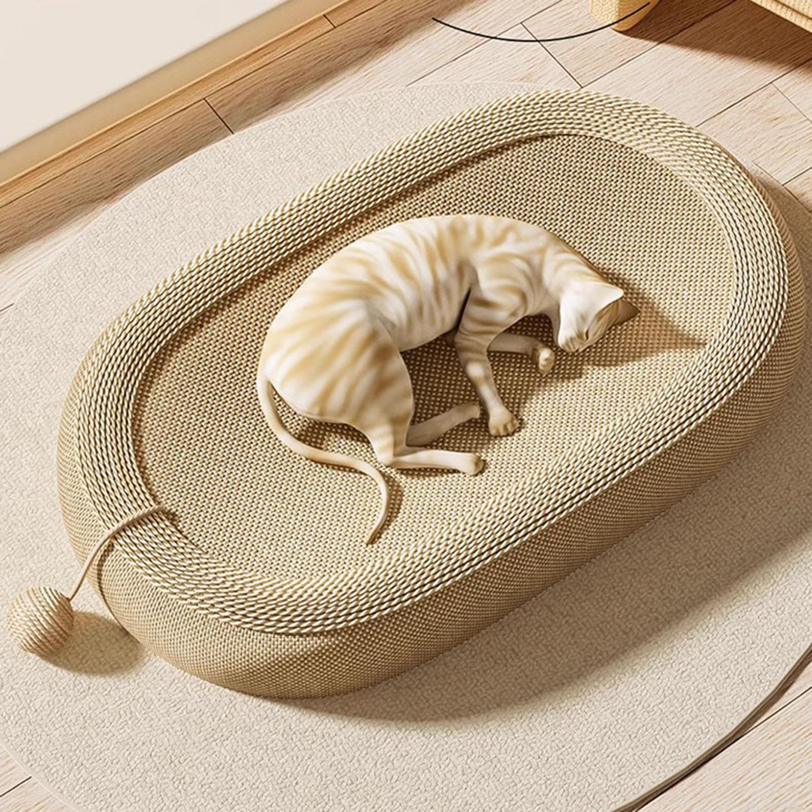 Griffoir pour Chat, Tapis à Griffer pour Chat, Griffoir Résistant, Mobilier pour Chats D'intérieur, Cadeau pour Les Amoureux des Chats, Petit