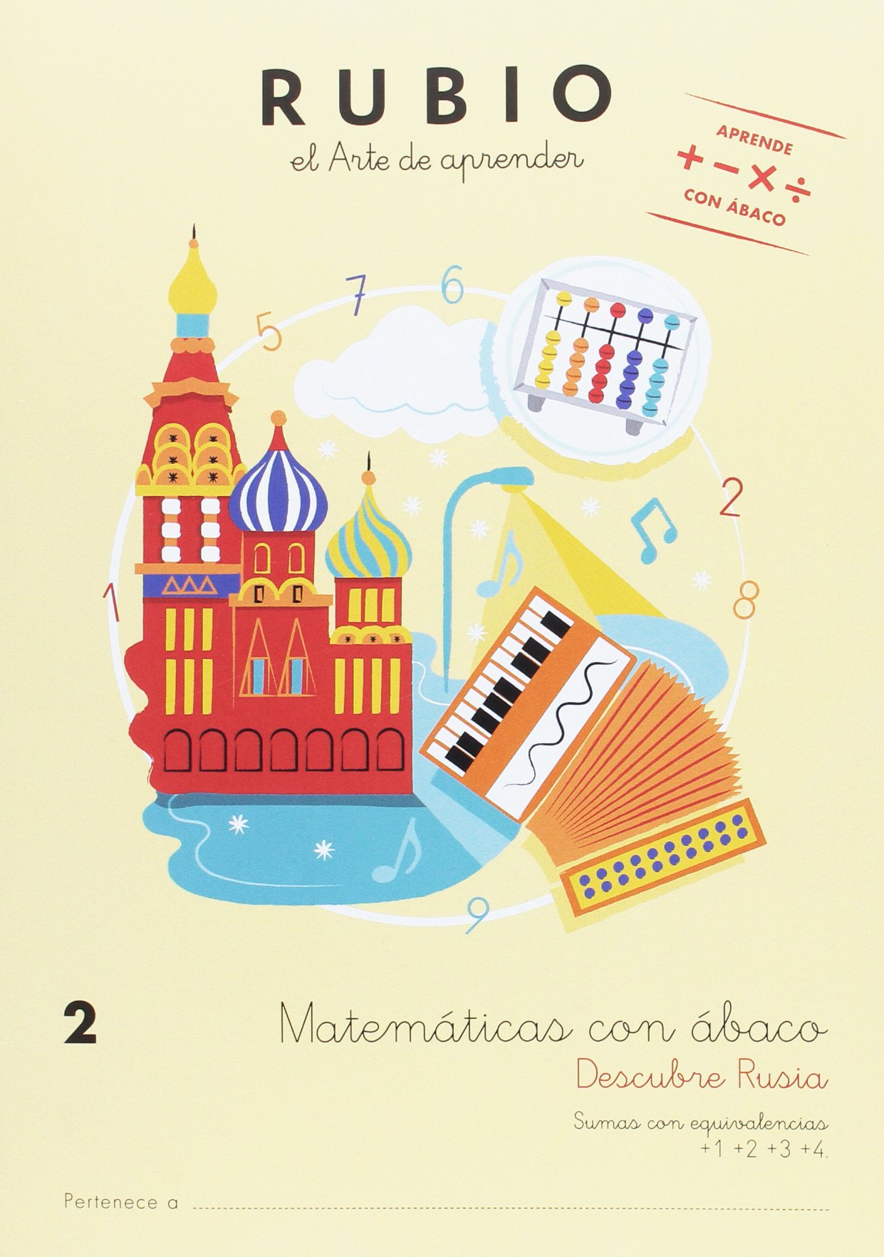 Matemáticas con ábaco 2. Descubre Rusia