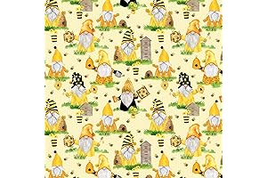 Timeless Treasures Home is Where My Honey is Gail Cadden Gnome Fabric by the Yard
