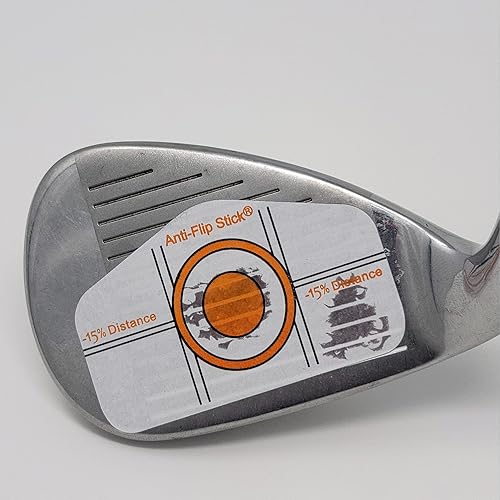 Miniatura 6 de Anti-Flip Stick 200 calcomanías de cinta de impacto de golf ultrafinas para conductor, madera o hierros. Útil ayuda de entrenamiento de swing de