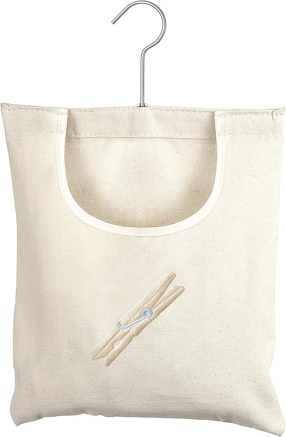 Whitmor Canvas Clothespin Bag Amazon.ca Home