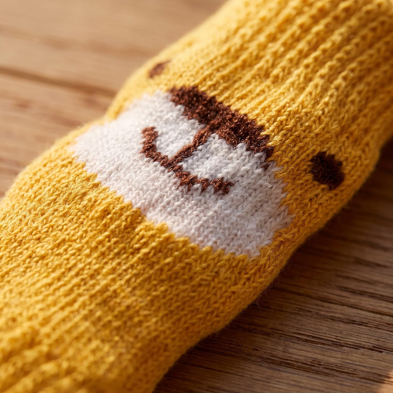 YARNOW 4pcs Dog Elbow Brace Protector Pad, Soft Leg Warmers Yellow M | Knitted Cute Elbow Joint Pets Socks for Winter Indoor Walking Protection Yellow, S