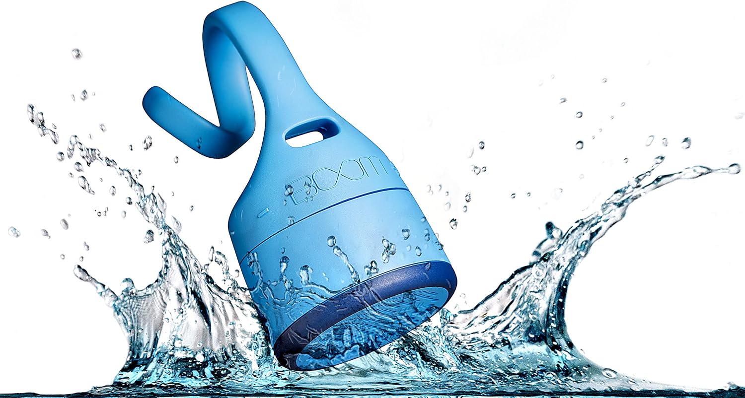 Polk BOOM Swimmer Jr Bluetooth Waterproof Speaker (Blue)