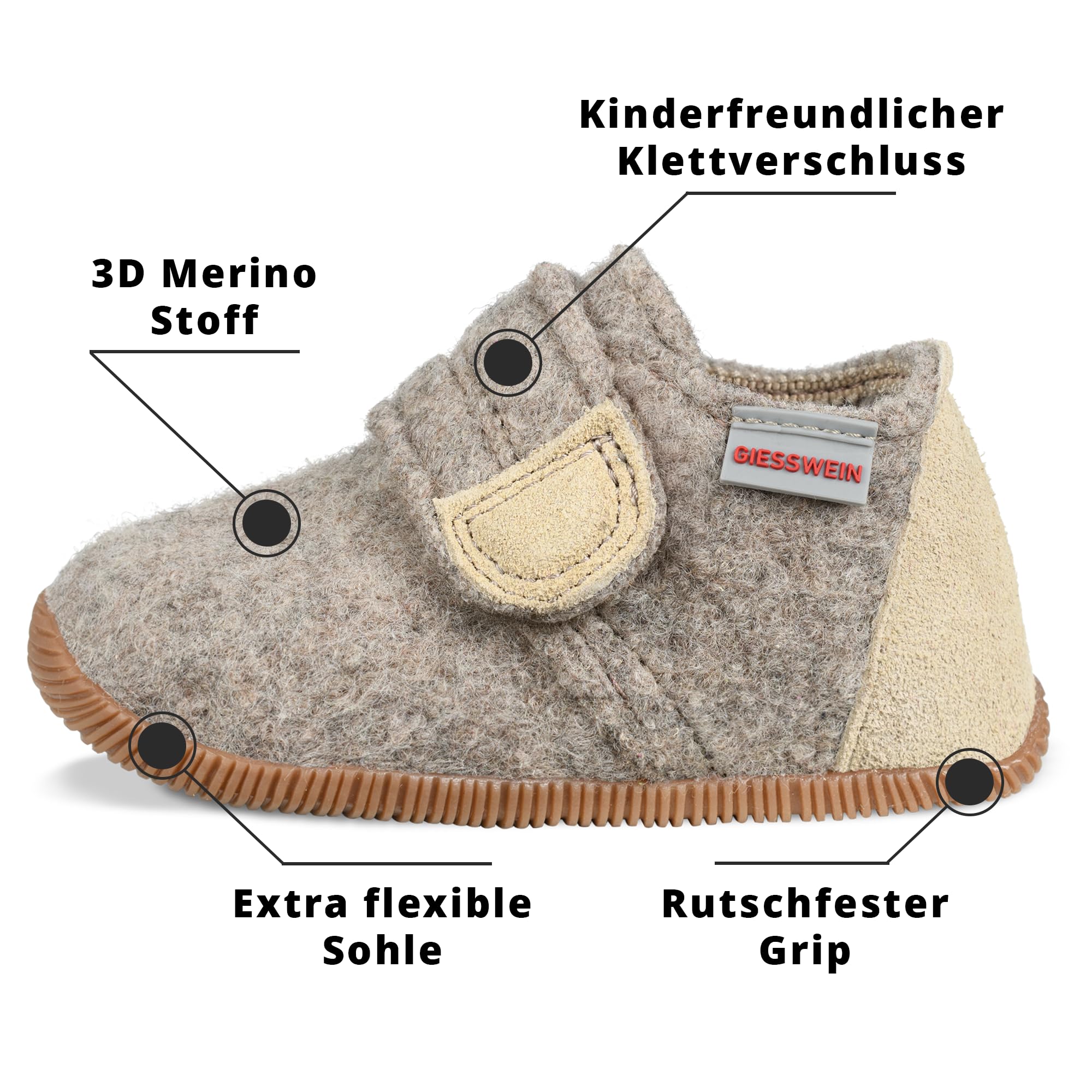 Giesswein Oberstaufen ScarpeUnisex - Bambini e ragazzi