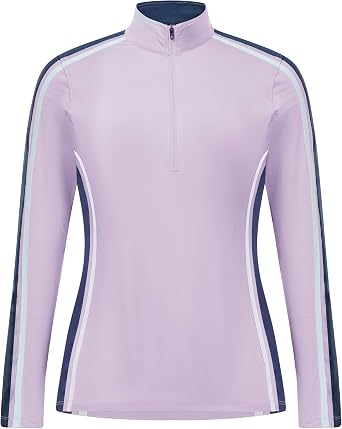 Kerrits Womens Agility Coolcore Long Sleeve Horse Riding Shirt Cooling Equestrian Summer Top, UPF 30 Sun Protection