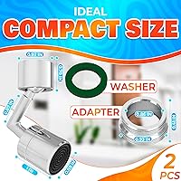 Vista 2 de Grifo universal con filtro, a prueba de salpicaduras