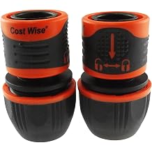 CostWise Pressure washer LOCK-ON hose connectors 100% SECURE FOR KARCHER click and lock PACK OF 2