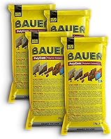 Bauer Instant Polymer Cement 4-Pack: Ready-to-Use High-Yield Mortar Alternative for Concrete, Brick & Stone Repairs