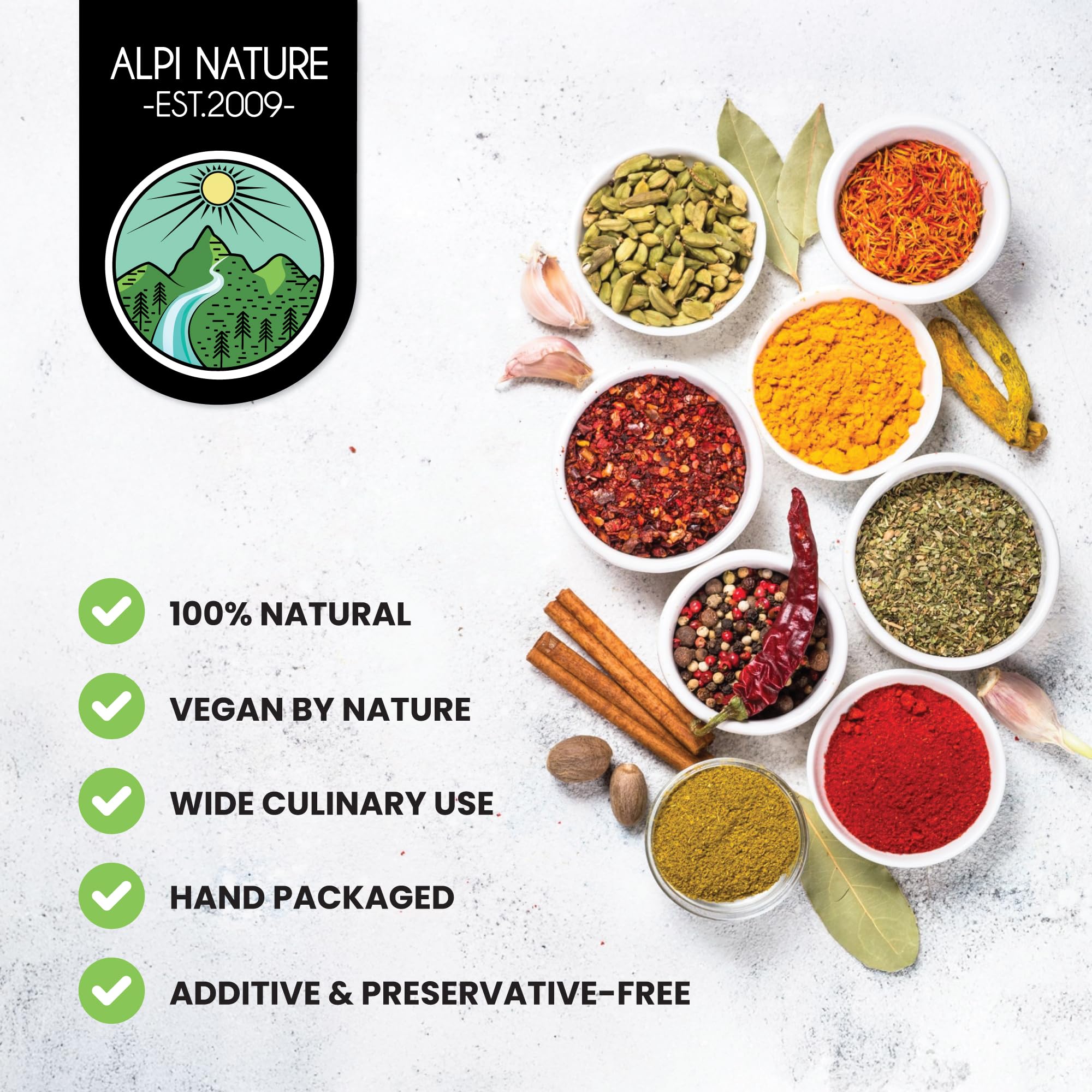 Alpi Nature Płatki Chili 500g, Suszone Papryczki Chili Capsicum Annuum, Ostre Płatki Chili do Gotowania | Capsicum annuum, ostre przyprawy, idealne do pizzy, dań z makaronu, sałatek i zup