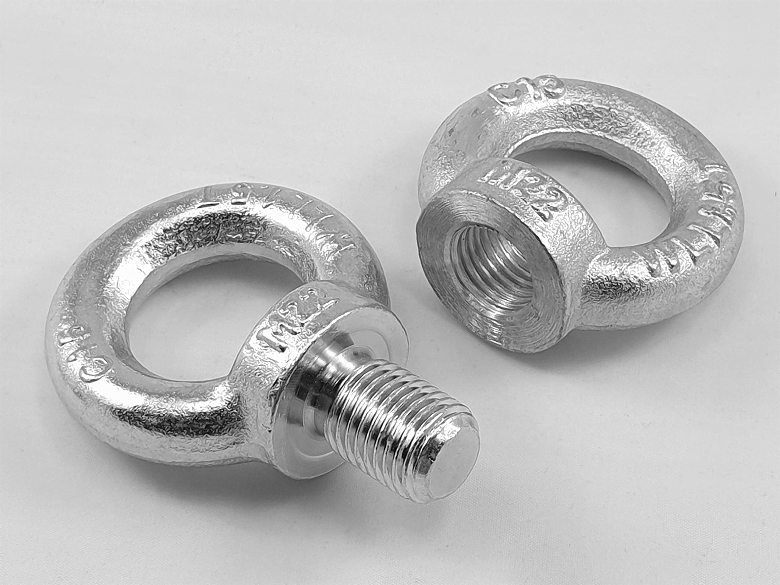 100 Stück Ringschraube M8 verzinkt