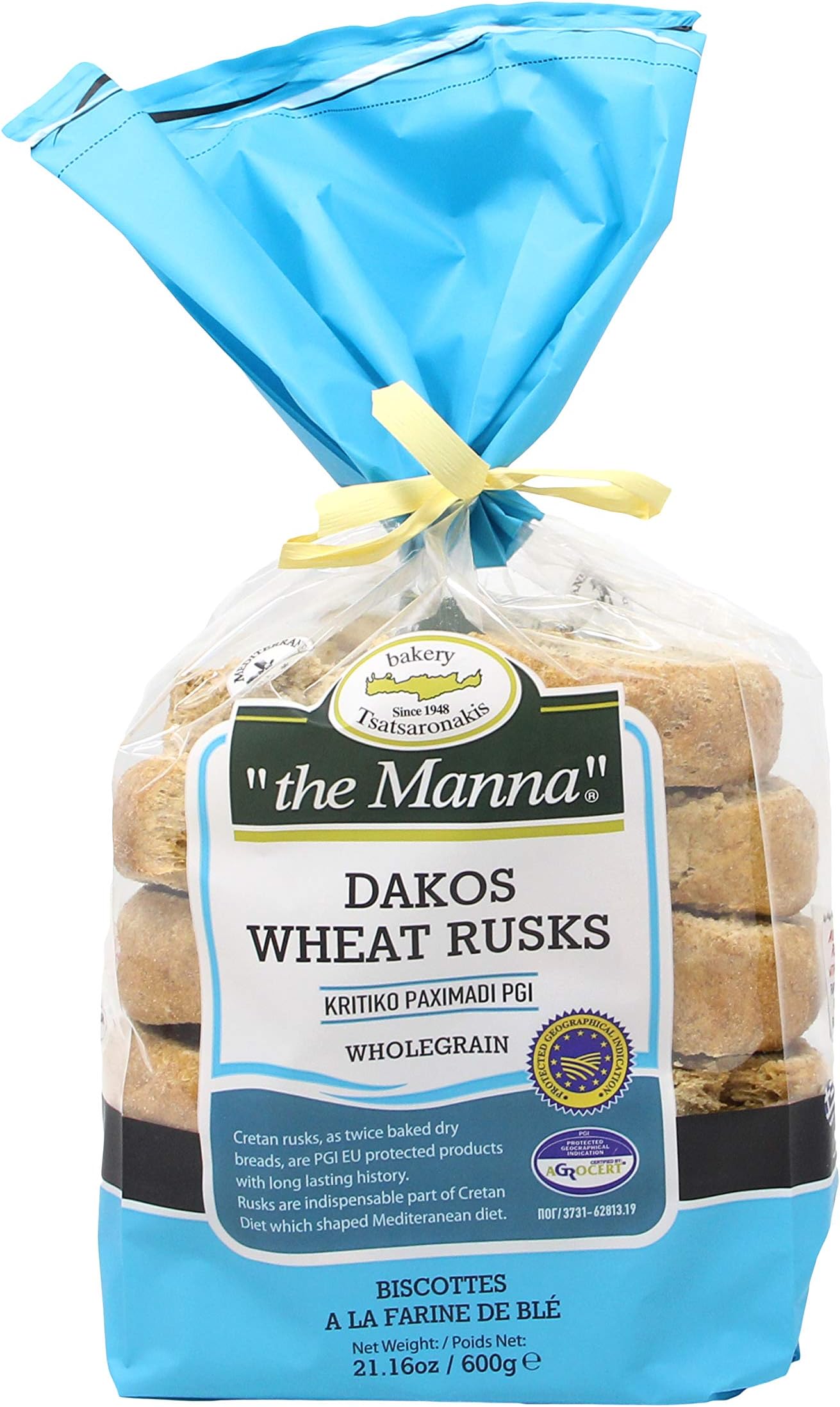 Whole Grain Wheat Rusks, 21.16 oz