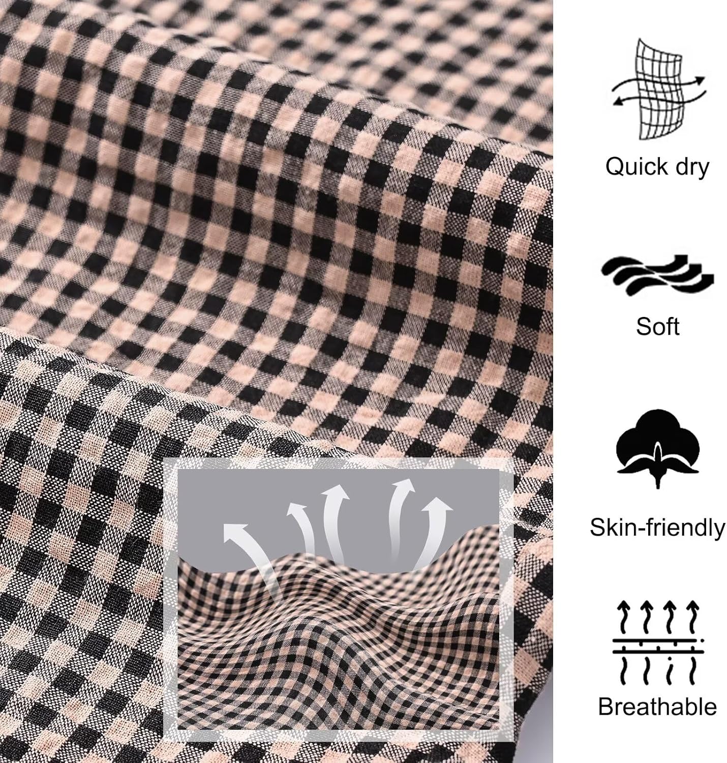 yuyangdpb Men's 3-Pack Pajama Pants Cotton Plaid Pjs Bottoms Sleep Lounge Pant Button Open Fly with Pockets - Image 4