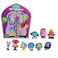 Disney Doorables Inside Out 2 Collection Peek, 9 personaggi collezionabili esclusivi da 3,8 cm