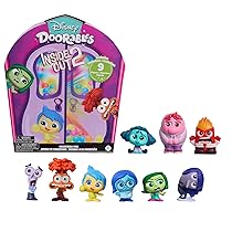 Disney Doorables Inside Out 2 Collection Peek, 9 personaggi collezionabili esclusivi da 3,8 cm, giocattoli per bambini dai 5 anni in su di Just Play