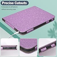 Vista 7 de Caweet Funda para Nook GlowLight 4 Plus de 7.8 pulgadas versión 2023, funda protectora plegable de piel sintética de alta calidad con ranura