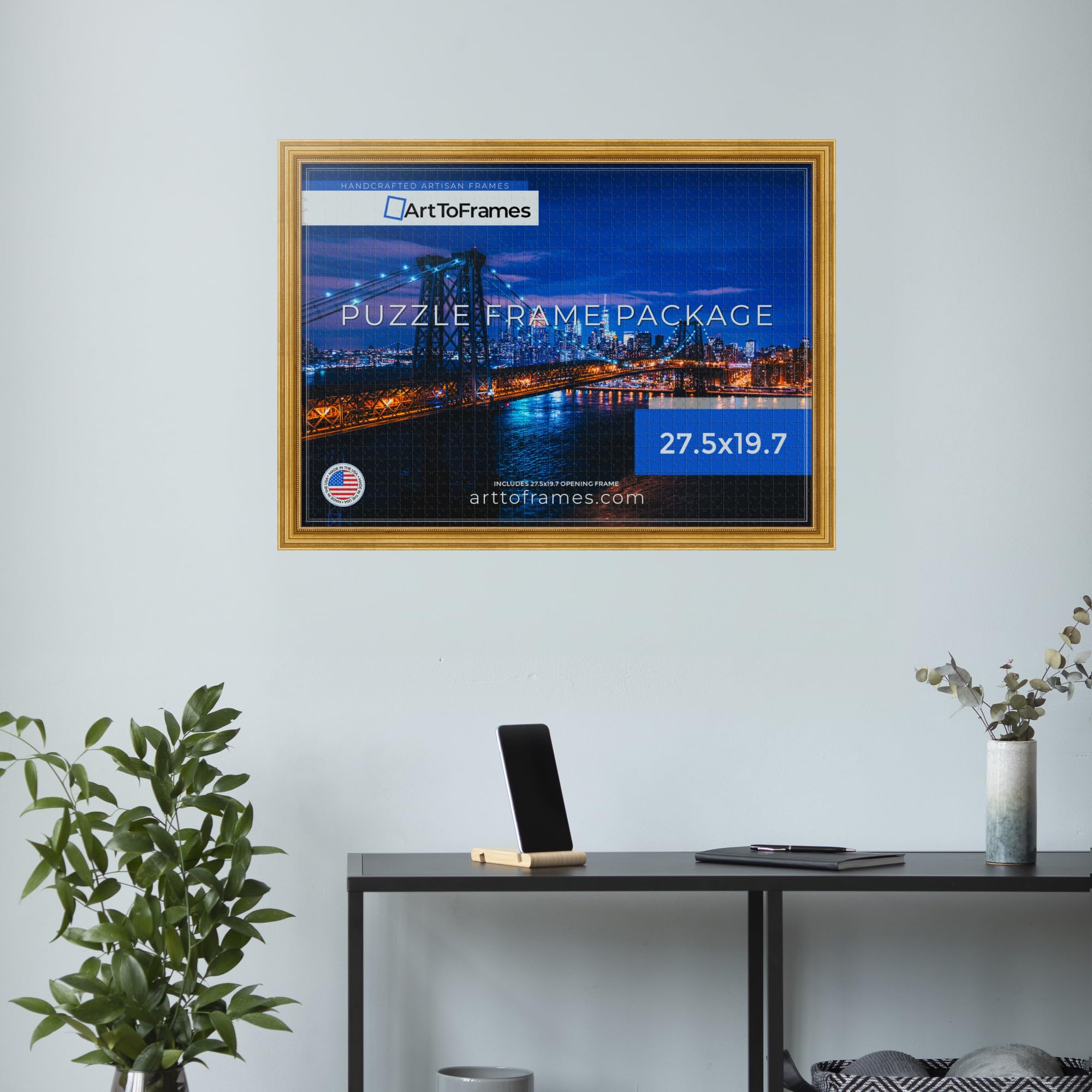 Amazon.com - ArtToFrames 27.5x19.7 INCH/70x50 CM Gold Frame for