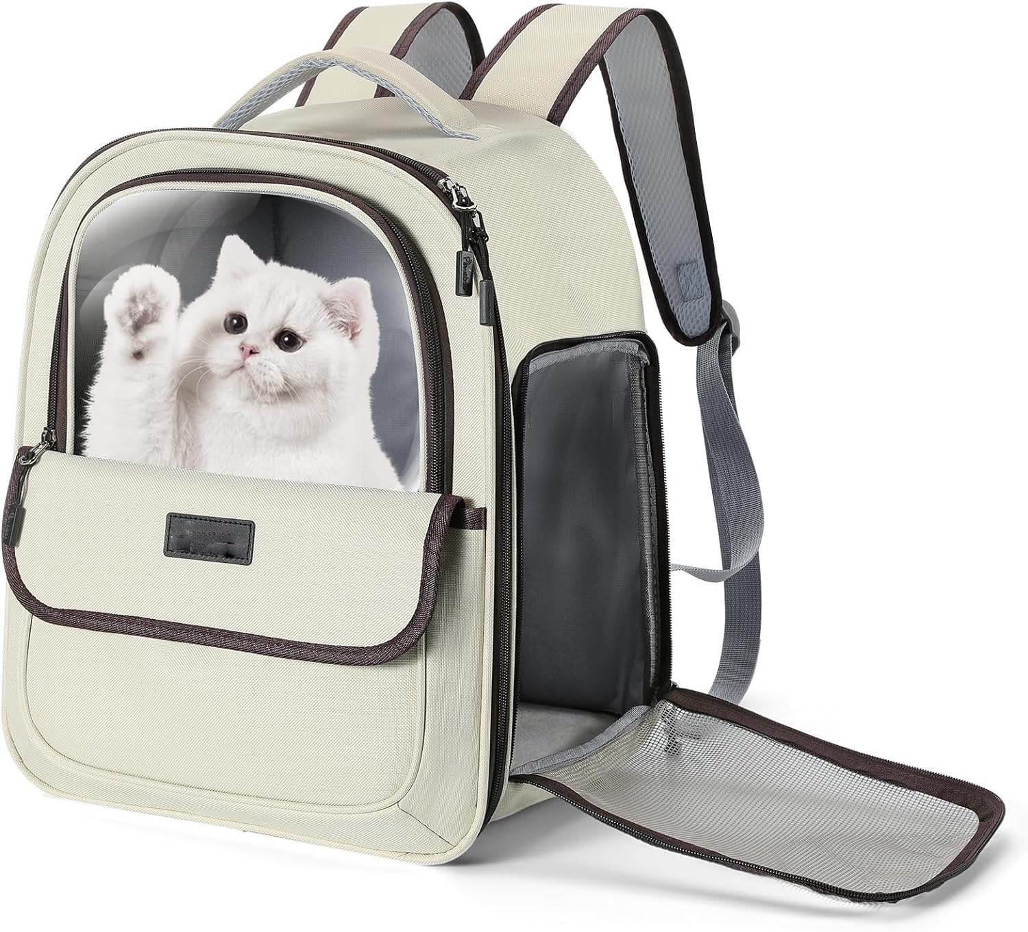 AWOKZA Cat Backpack, Portable and Foldable Cat Bag, Breathable and Lightweight Dog Bag, Waterproof Oxford Cloth, for Travel, Hiking (B0D5DBCSM6) Amazon Price History, Amazon Price Tracker