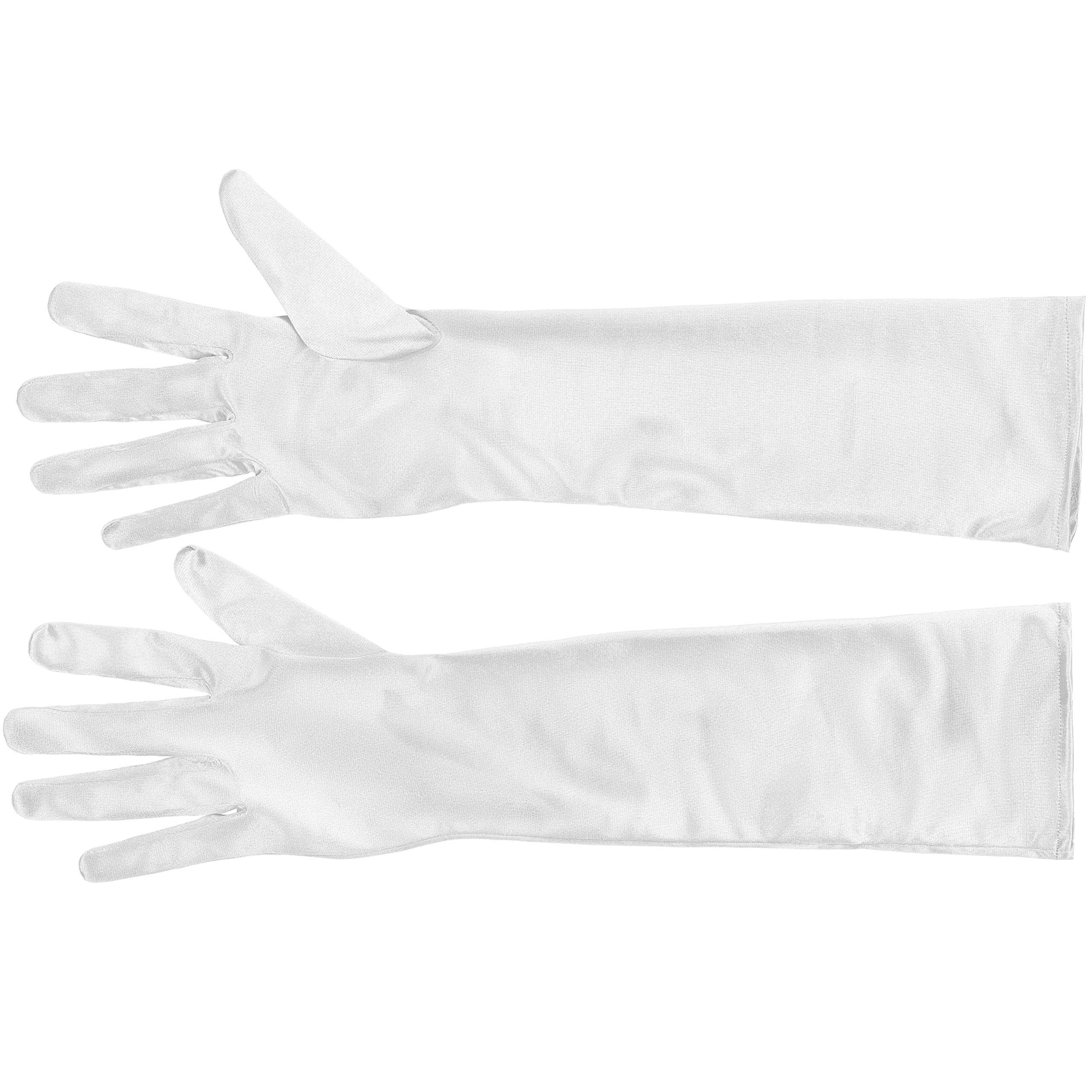 Balinco Ladies Gloves Long, Elegant, 1920s Style, Glamour Evening Glove, Opera, Classic, Elastic, Satin, Gothic, Festive - Image 2