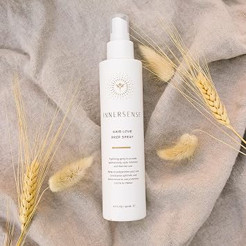 INNERSENSE Organic Beauty - Hair Love Prep Spray + Hair Renew Scalp Oil Natural Hair Bundle | Non-Toxic, Cruelty Free Haircare