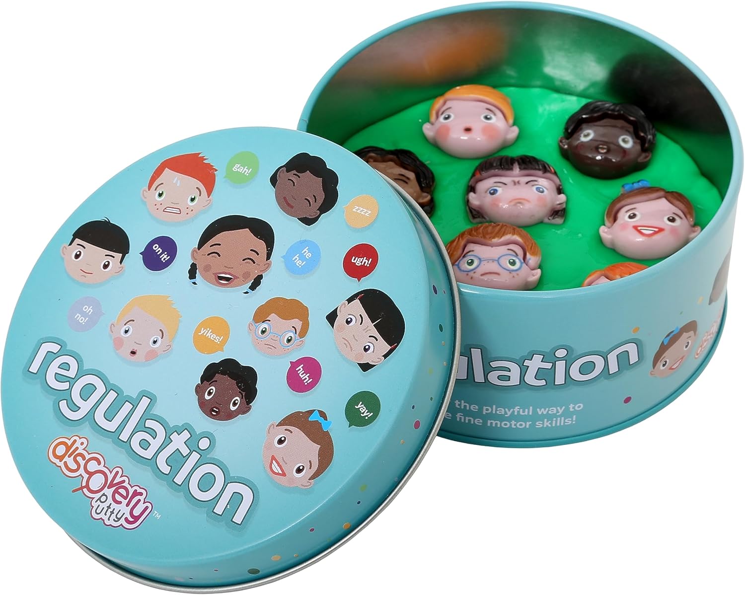 Fun & Function The Original Discovery Putty – Therapy for Kids w/Hidden Emotions Pieces – Sensory Play – Special Needs Regulation Set