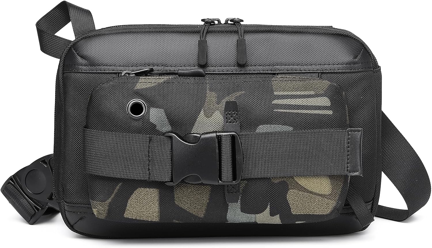 Sling Backpack Crossbody Sling Bag Chest Bag Daypack Fanny Pack Cross Body Bag for Outdoors Hiking Traveling Running - Image 7