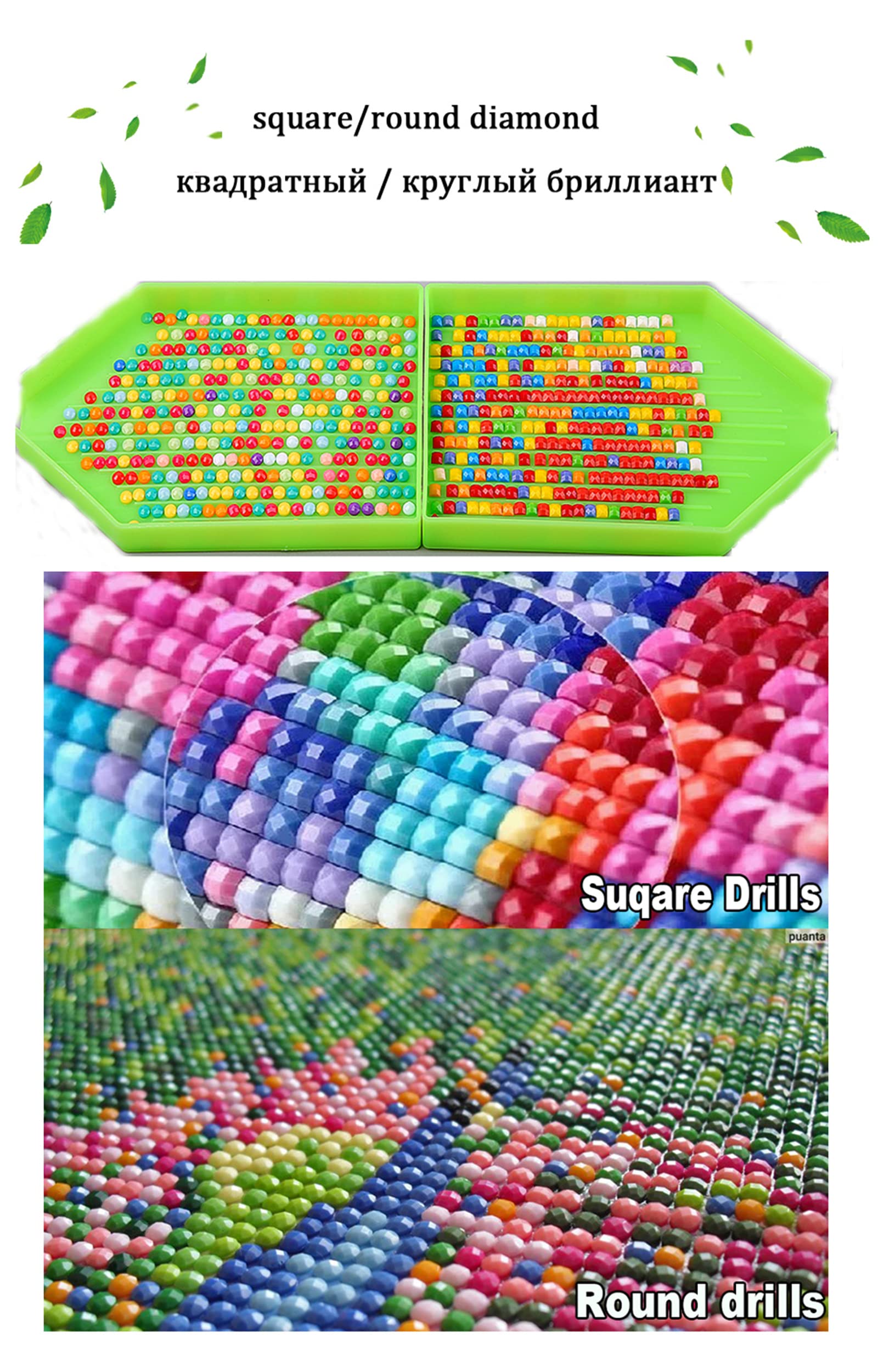 Lot De 4 Peintures Diamant Danseuse 30X40 Cm Diamond Painting Danseuse