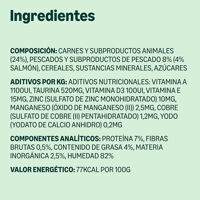 Foto 5 de 8 de by Amazon - Comida húmeda para Gatos, trozos de salmón ASC en Salsa, 12 x 415 g