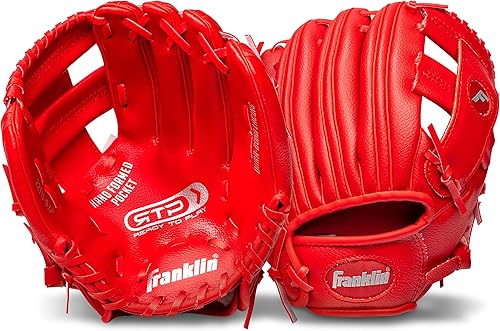 Miniatura 2 de Franklin Sports RTP - Combo de guante y pelota para teeball
