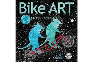 2023 Bike Art Wall Calendar: Celebrate the Bicycle