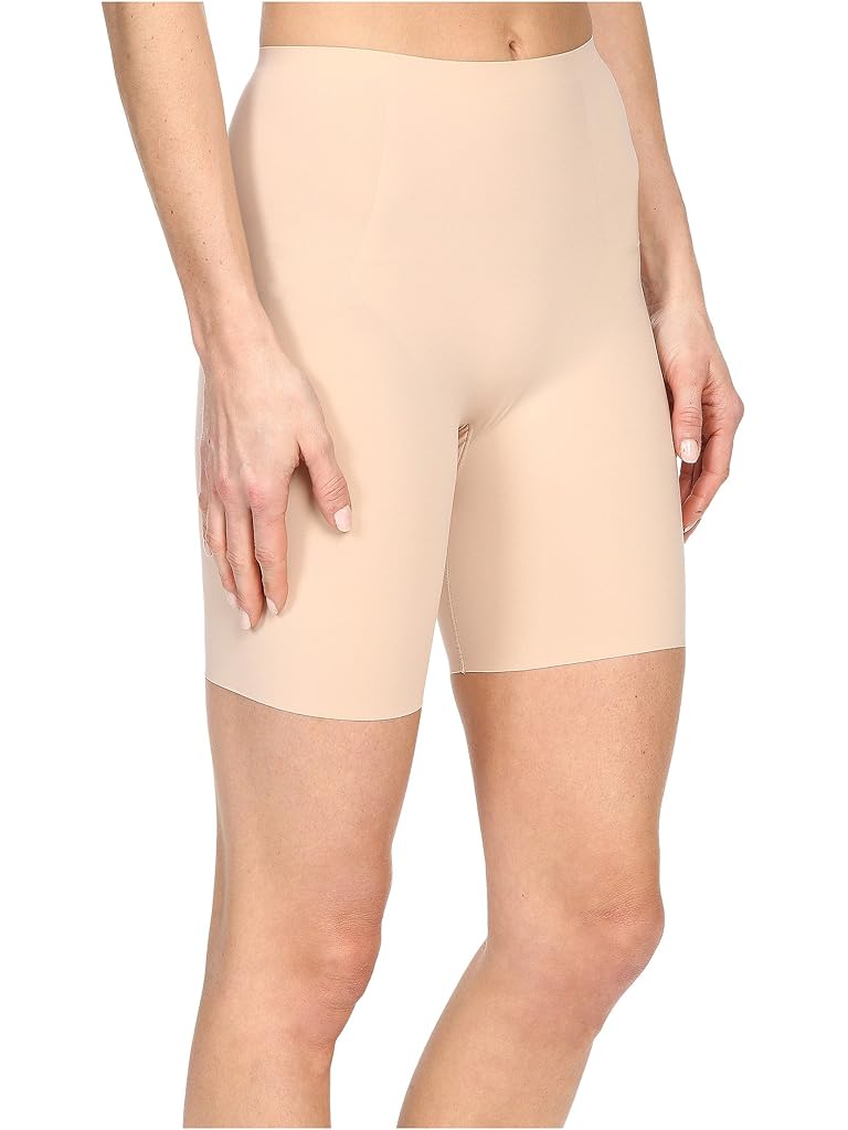 Beige Spanx SPANX Shapewear for Women Thinstincts Mid-Thigh Shaping Short (Regular and Plus Sizes)