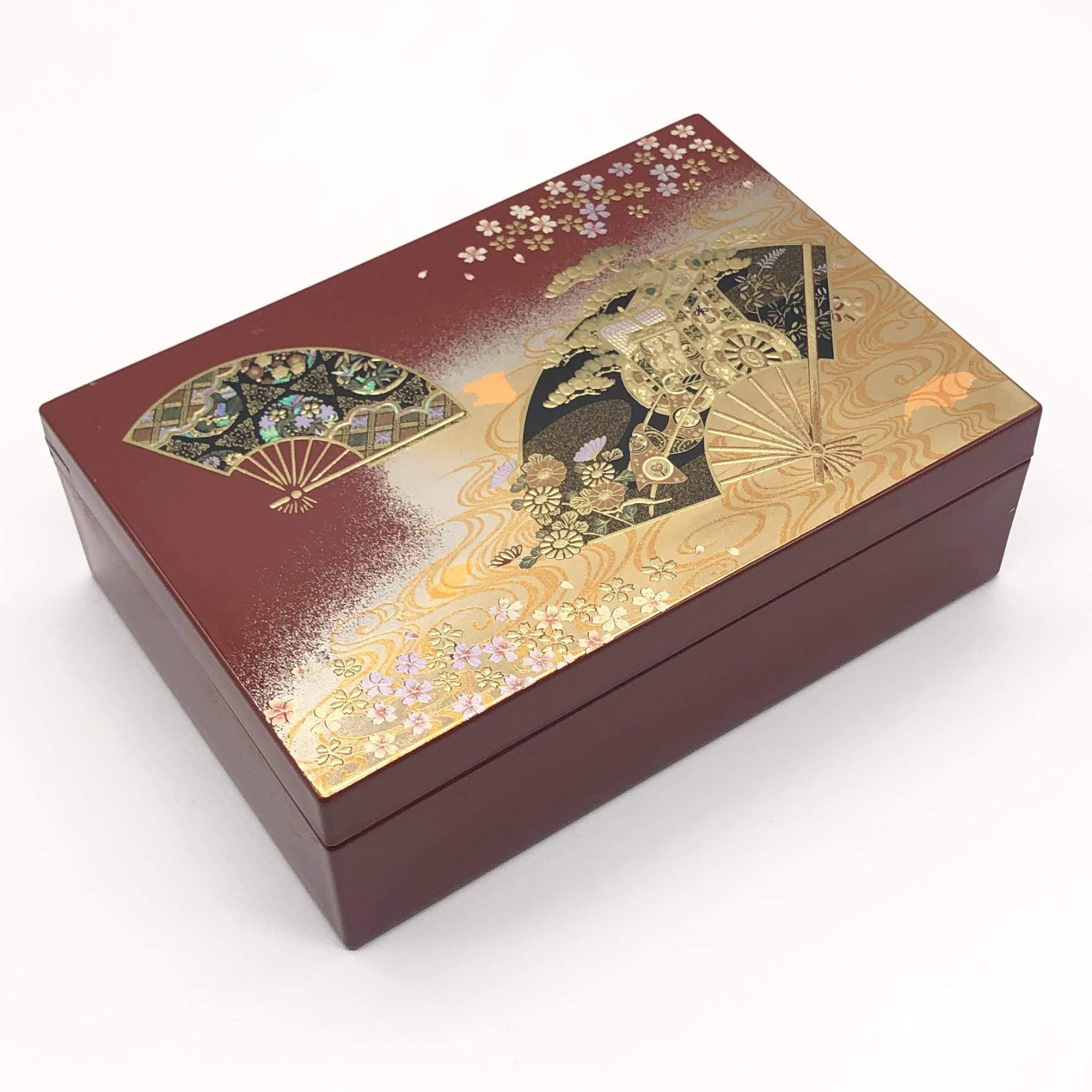 Boîte à bijoux.。.:*ジュエリーボックス №5 Amazon｜京雅 アクセサリーBOX 5V-315｜ジュエリー収納 オンライン通販