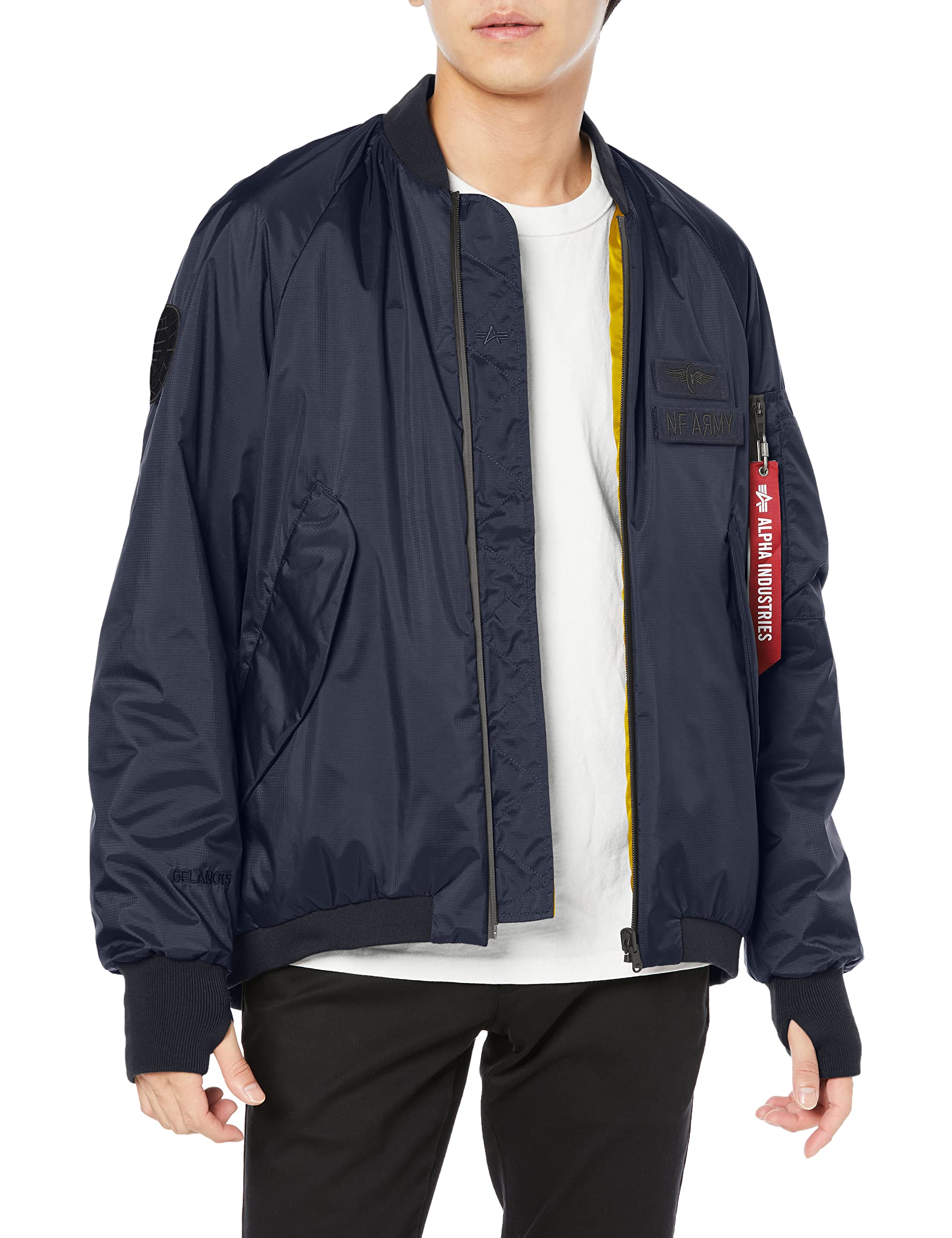 ジャケット・アウター sublations GARMENT DYED ADJUSTABLE MA-1 sublations GARMENT DYED ADJUSTABLE MA-1