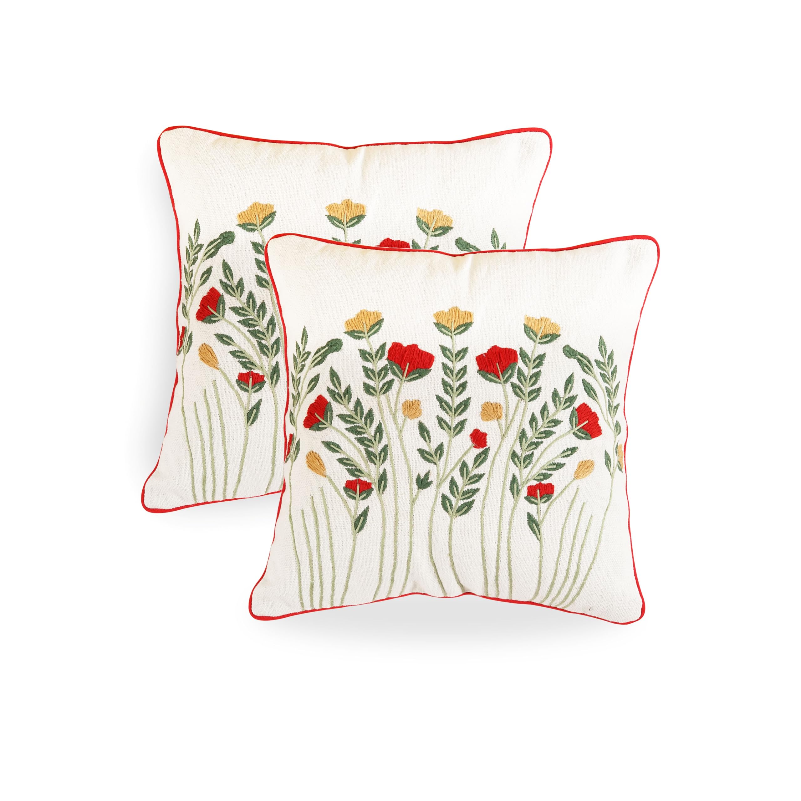 ZOMI Cushion Covers Couch Pillow Cover Embroidery Decorative Throw Pillow Covers for Living Room Christmas and Thanksgiving No
