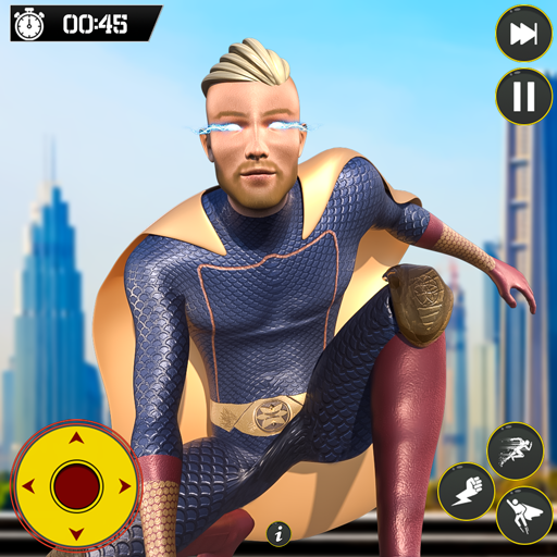 Simulador divertido de lucha de la ciudad de la cuerda voladora real