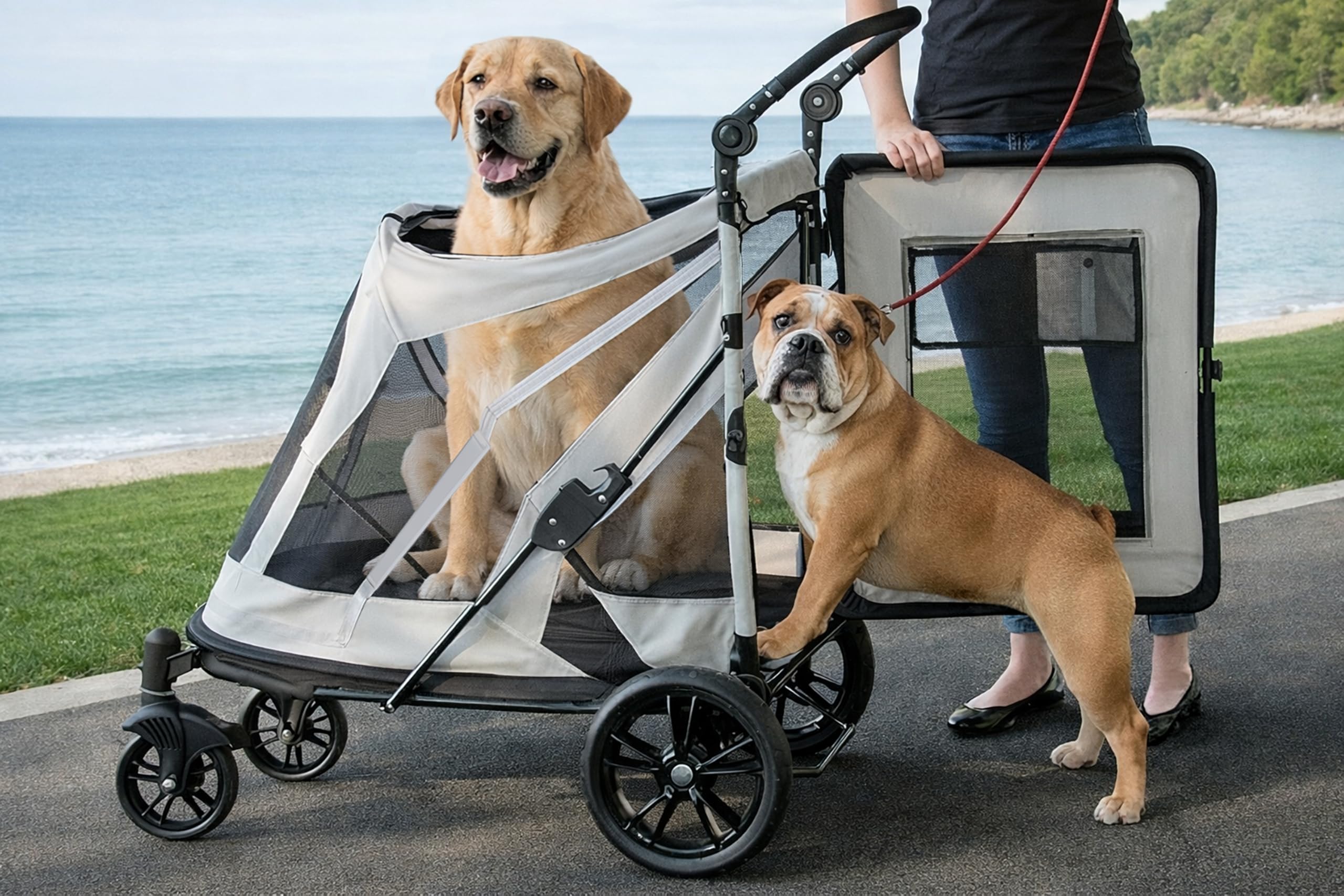 Pet Gear No-Zip Expedition Stroller
