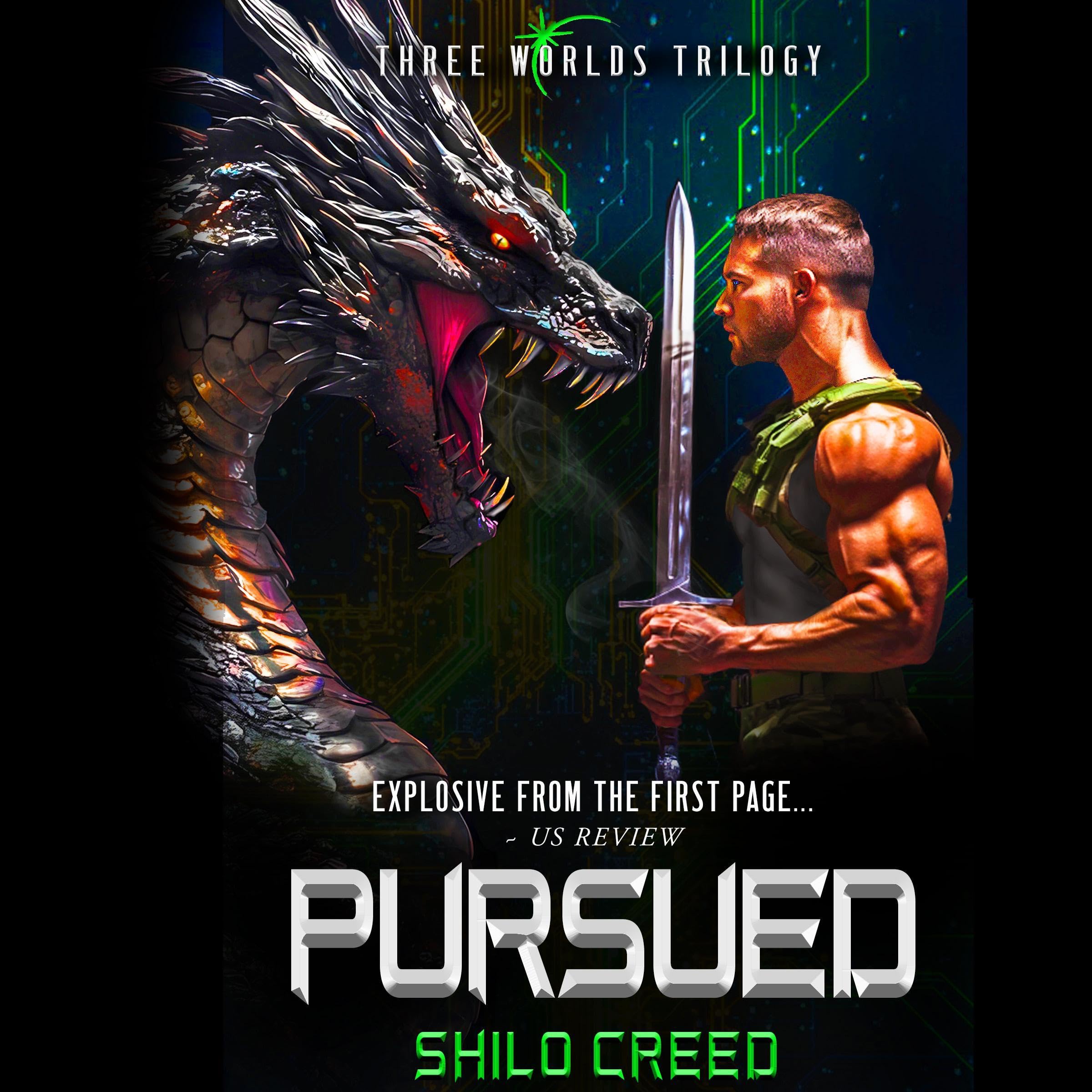 Cover art for Pursued