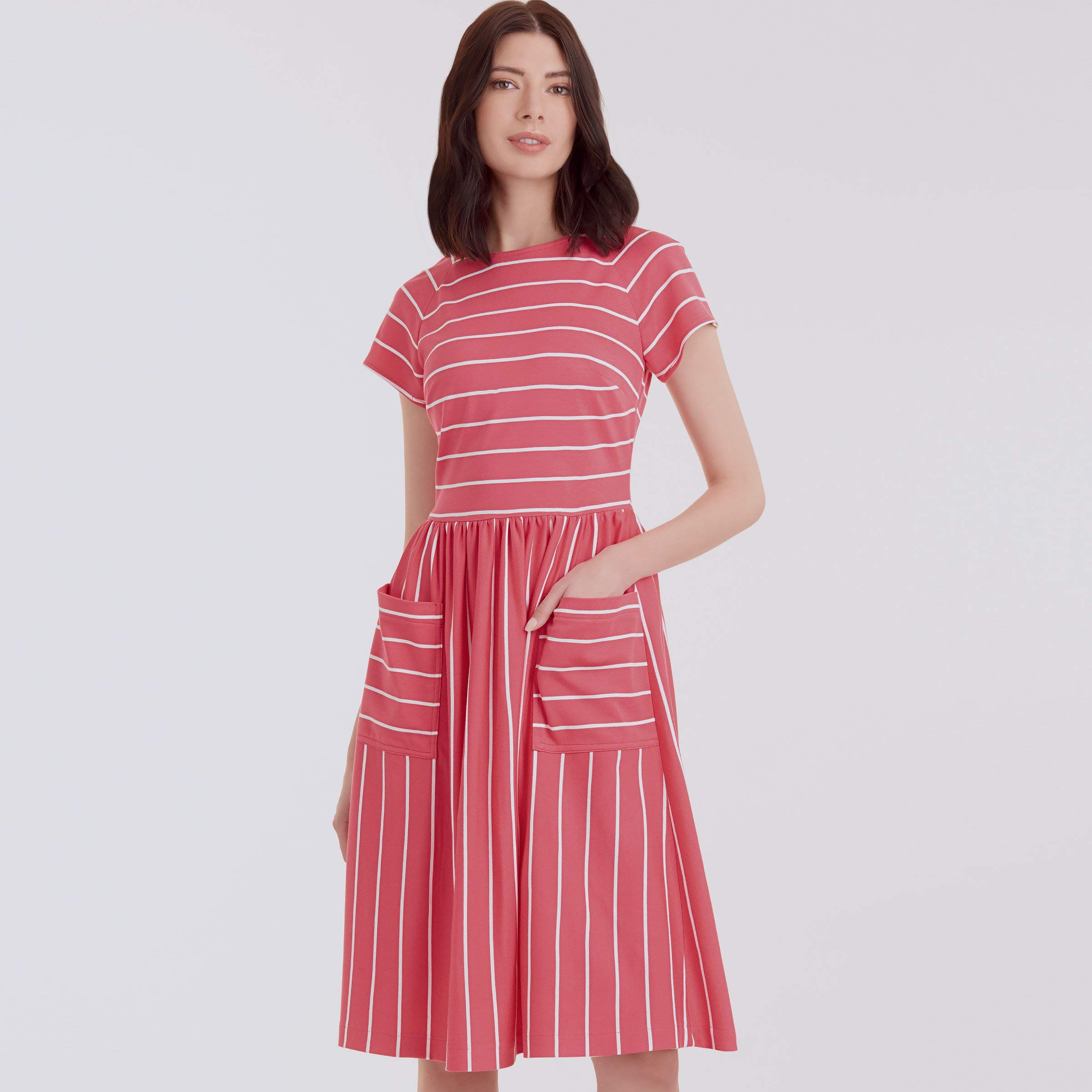 Simplicity Sewing Pattern S9136 Misses' Dress, H5 (6-8-10-12-14) SS9136H5