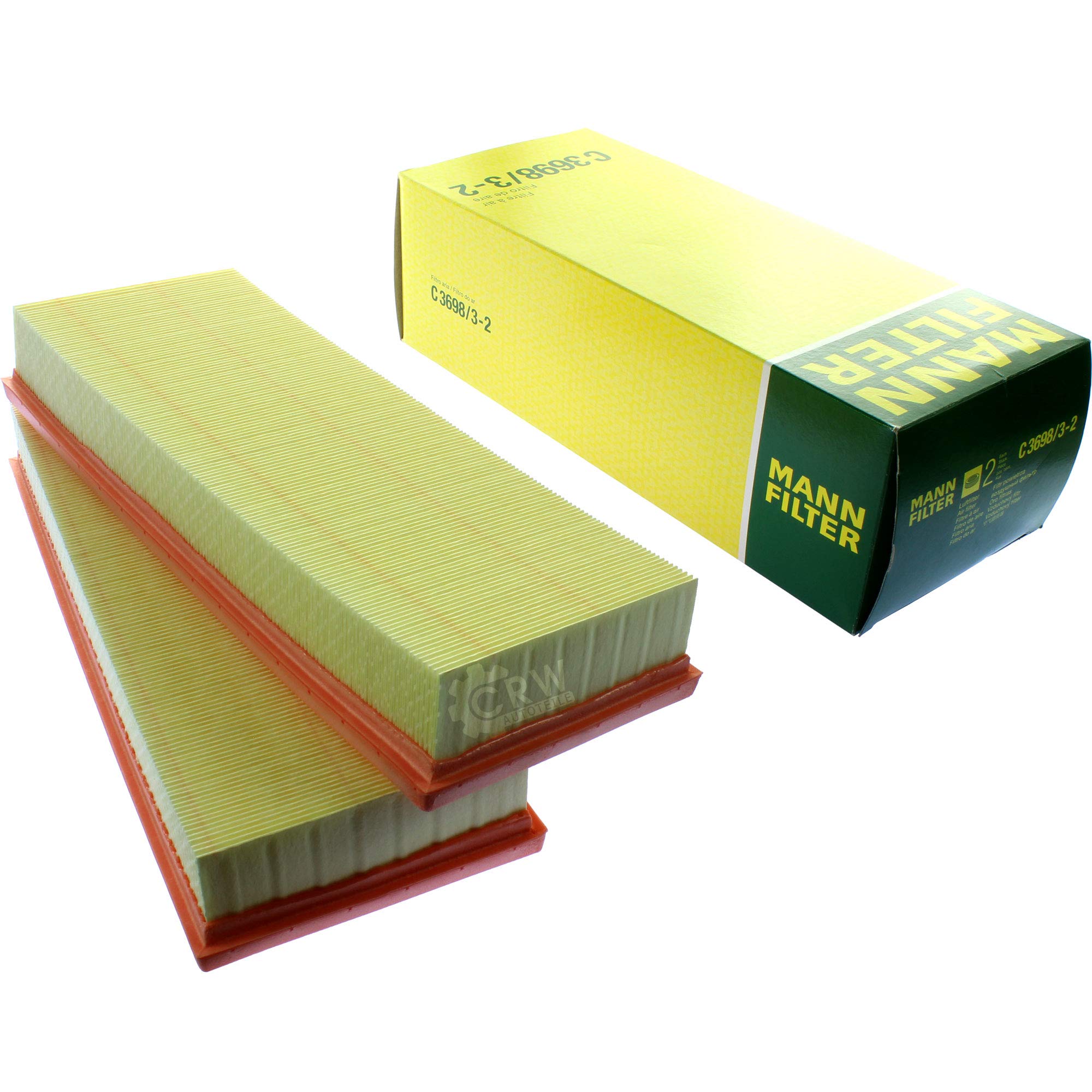 Paquete de inspección Kit de mantenimiento de filtros con filtro de aceite HU 718/5 x, filtro de aire C 3698/3-2, filtro de habitáculo CUK 2241-2, tornillo de cierre