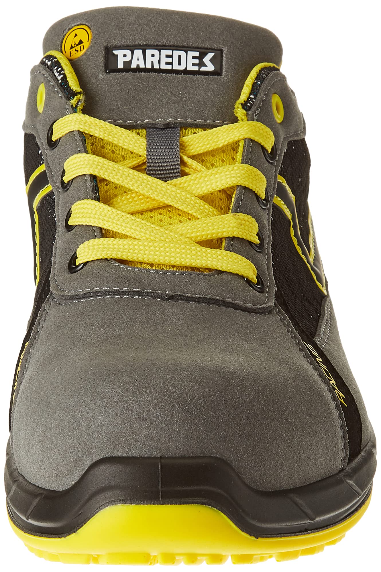 Paredes Deportivo Alonso Plus - S3 Ci HI ESD SRC - Color Gris y Amarillo - Talla 42
