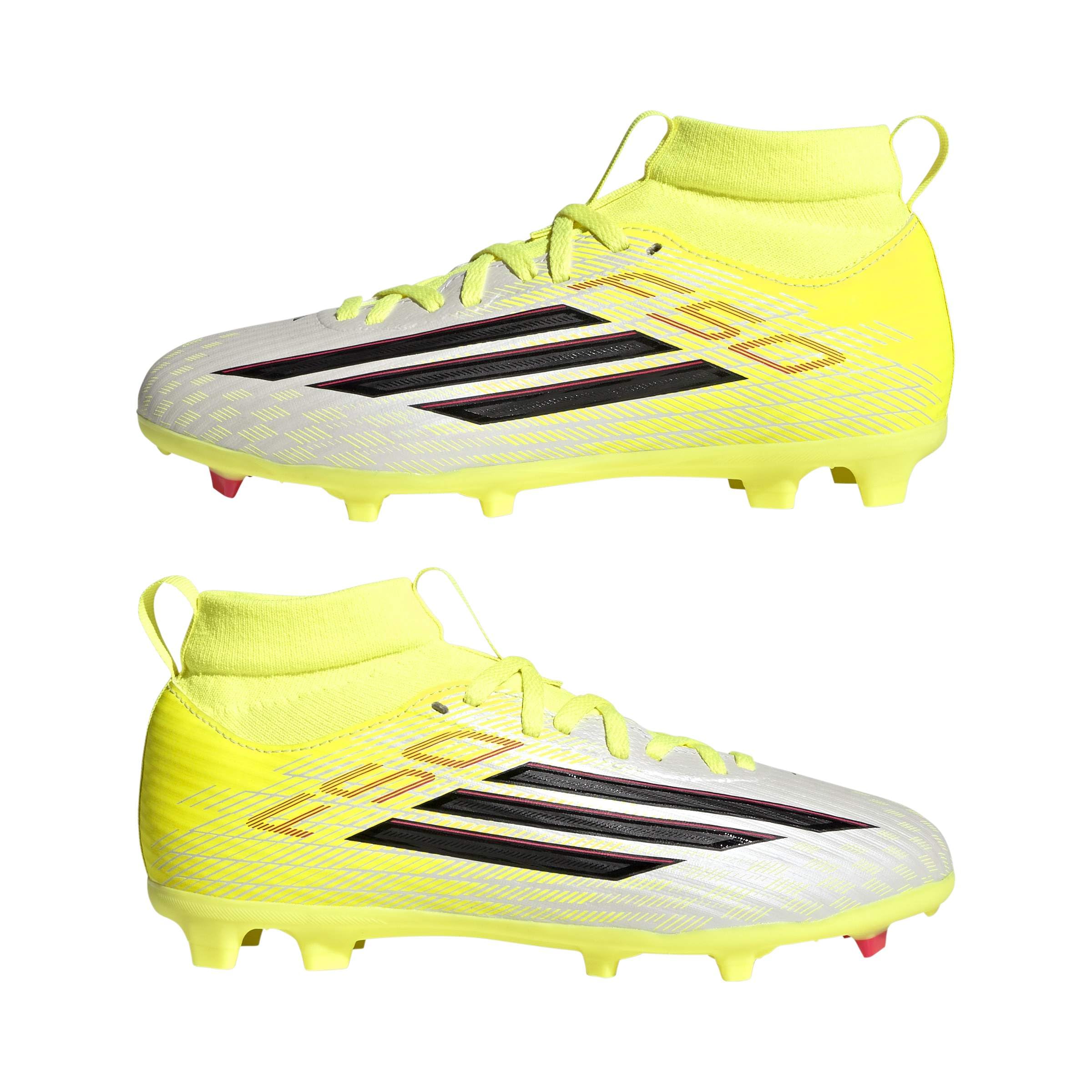 adidas F50 League MID FG/MG J TESOYE/CBLACK/LUCRED