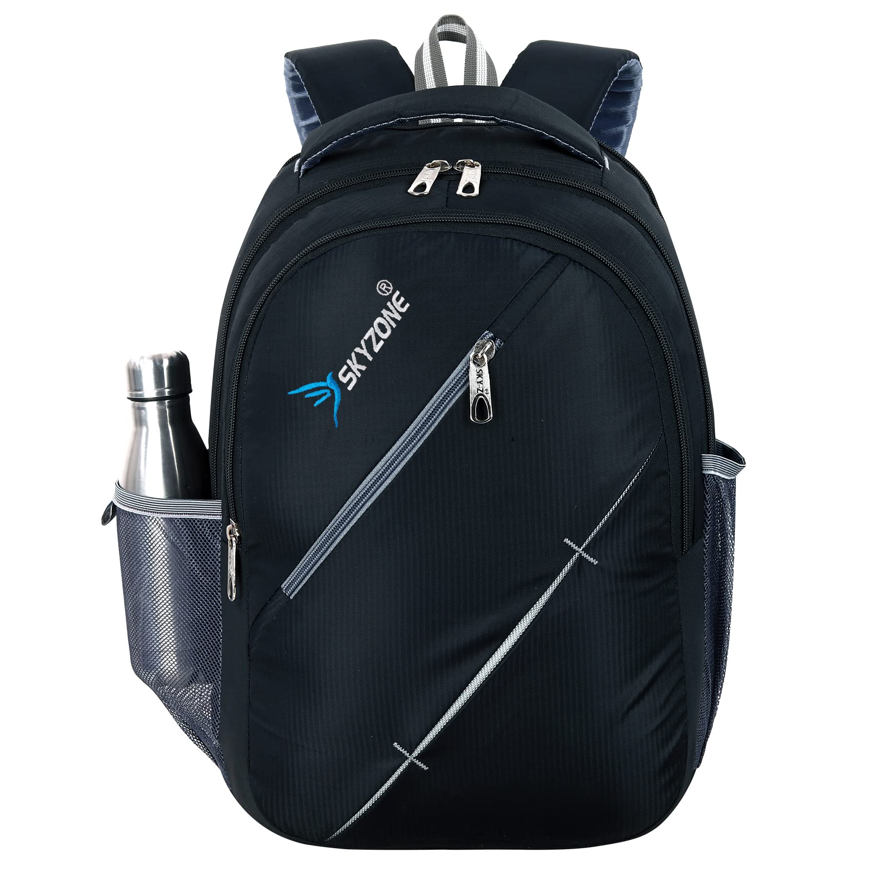 SKYZONE Medium 30 L Laptop Backpack 16Inch Black Laptop Backpack 30L Medium Unisex Laptop Men Women Waterproof Office Bag, School Bag, College Bag, Business Bag, Unisex Travel Backpack (Black) BAG (B0B88JV4CM) Amazon Price History, Amazon Price Tracker