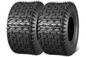 MaxAuto FOX V1 18x9.50-8 Lawn Mower Rear Tires: Tubeless, 4-Ply, 18x9.50-8nhs 1040lbs Tires