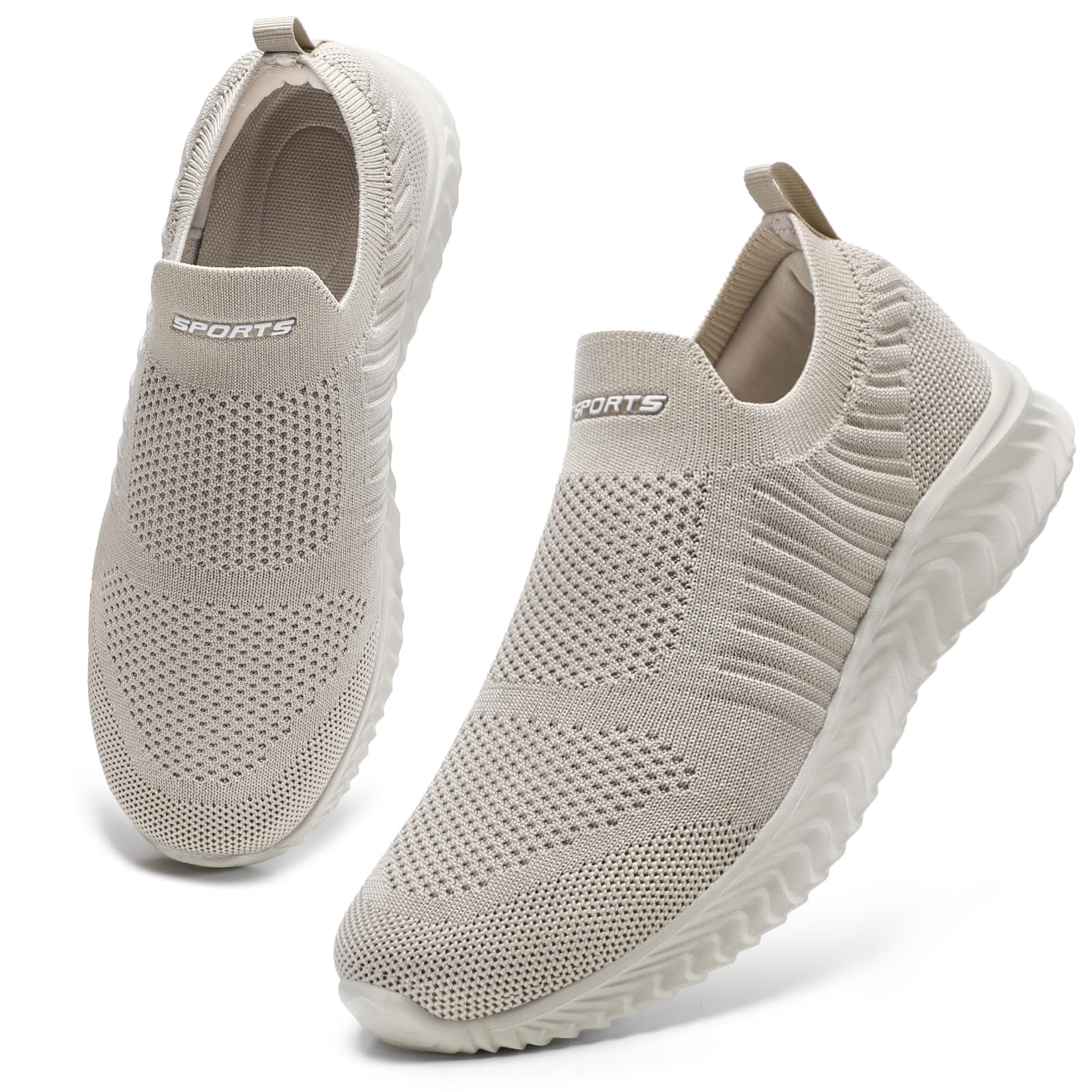 STQ Scarpe Sneakers Donna Senza Lacci Comode Traspiranti Leggera